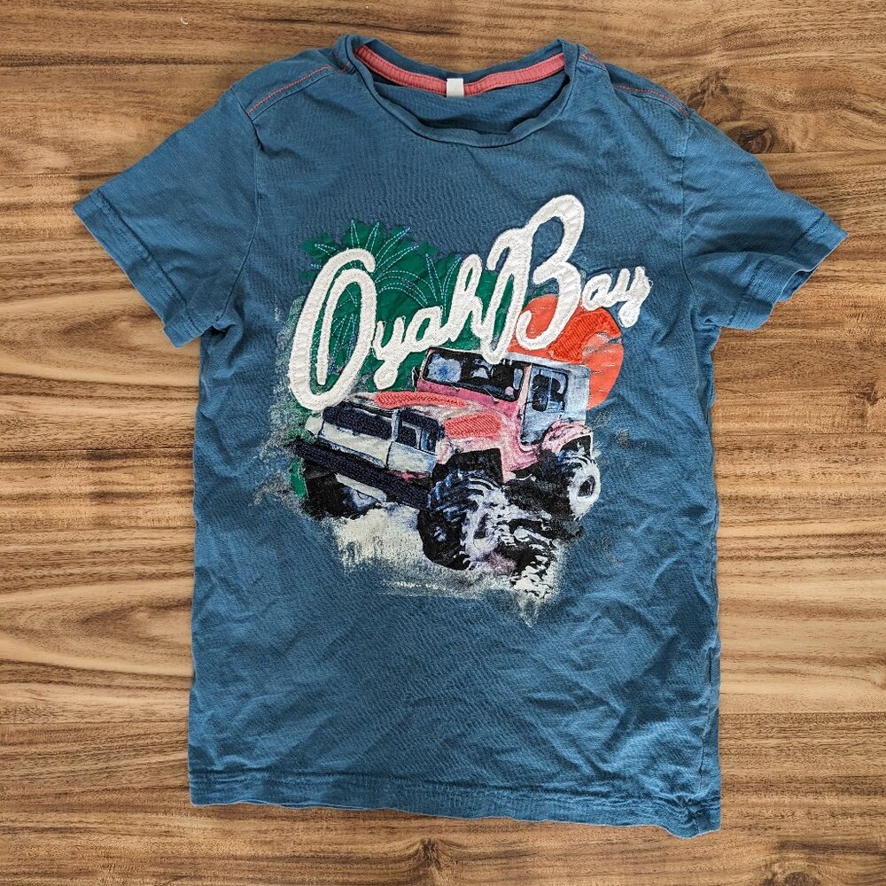 Unbranded Jeep-Like Car Graphic Tee Shirt - Size 7/8